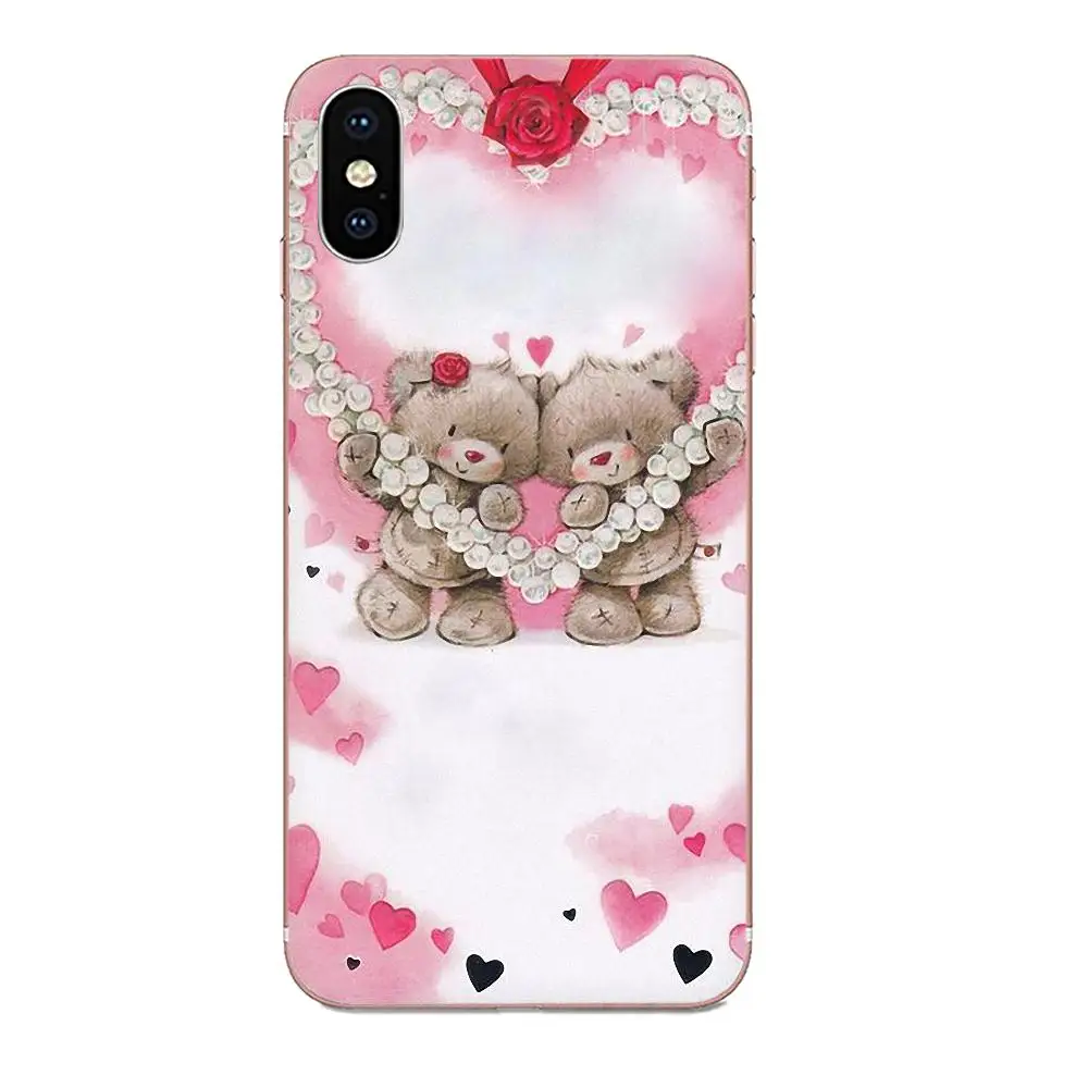 Soft Tpu Phone Case For Samsung Galaxy Note 5 8 9 S3 S4 S5 S6 S7 S8 S9 S10 5G mini Edge Plus Lite Teddy Me To You Bear | Мобильные
