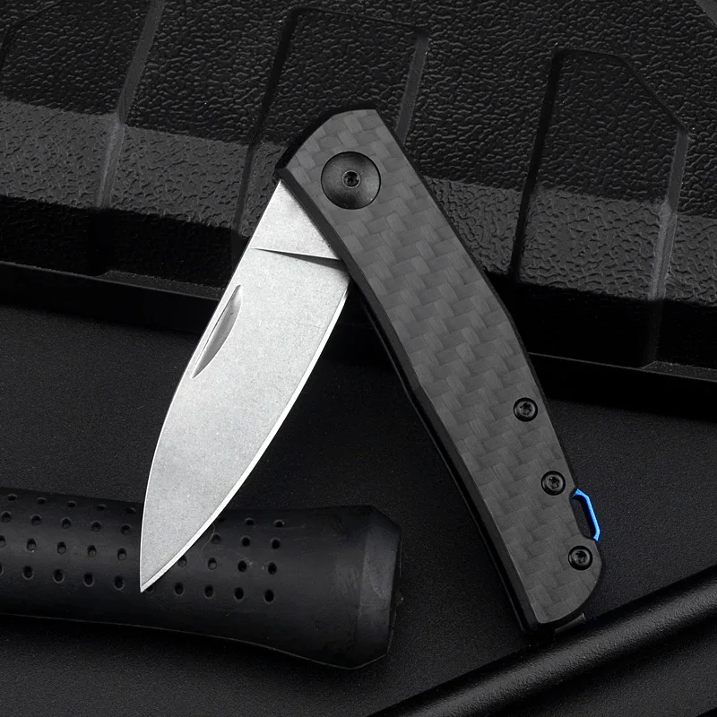 Складной нож ZT 0230 карманный складной из углеродного волокна с ручкой Mark 20CV для