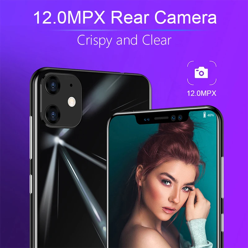 Нотч экран Android 9 большой экран 6 дюймов смартфон 11Pro разблокированный мобильный сотовый смартфон Google Play магазин бесплатный подарок