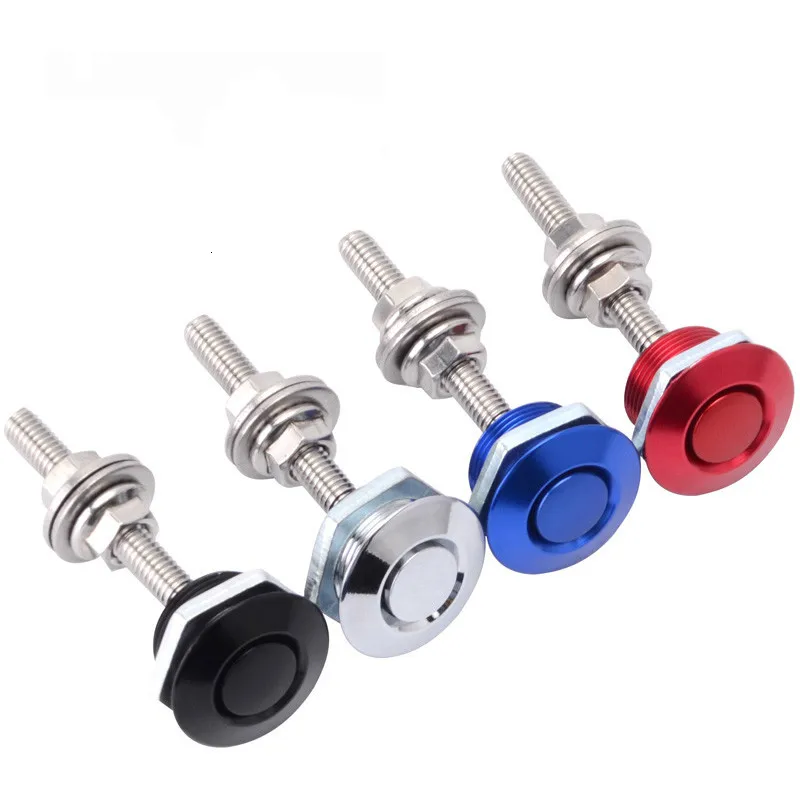 

Набор зажимов для капота, 25 мм, 54 мм, черные, серебристые, красные, синие