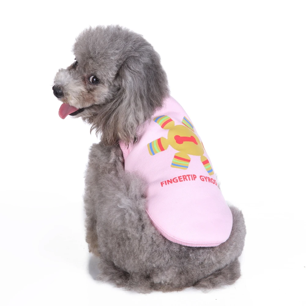 Платье для собак летняя юбка питомцев модное однотонное платье жилет щенков