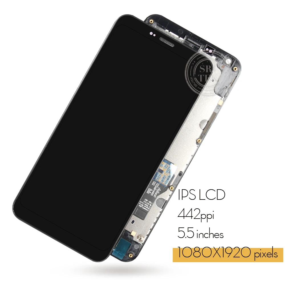 Srjtek экран для LG Q6 M700 LCD M700A сенсорный дигитайзер стекло черная сборка 5 ''для