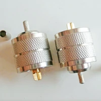 connector socket pl259 pl 259 so239 so 239 uhf male crimp for rg316 rg174 rg179 lmr100 cable rf coaxial adapters