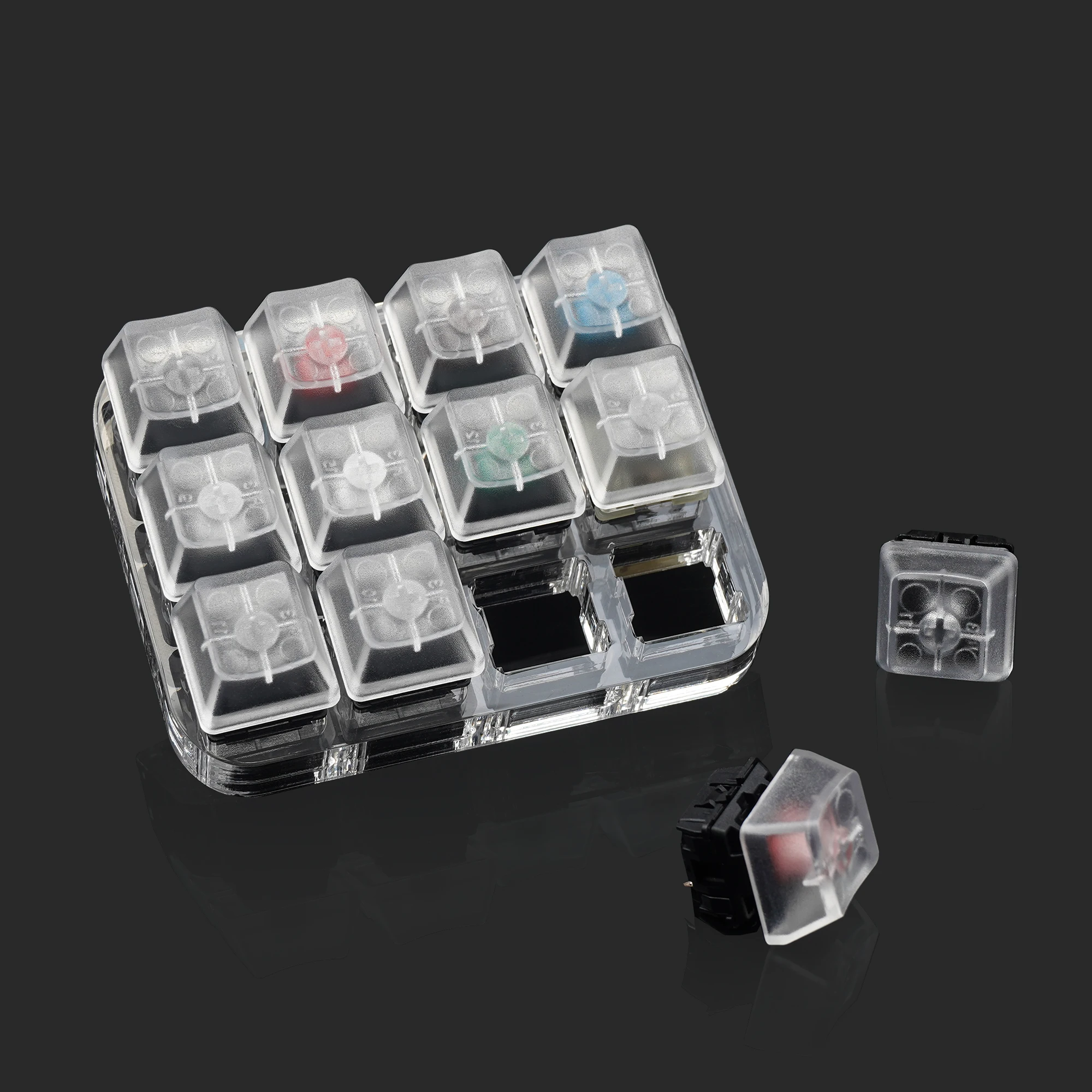 Тестер переключателей Cherry MX Kailh черные красные коричневые синие 4 6 8 9 12 клавиш