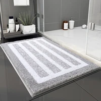 eovna chenille bath mat water absorb anti slip bathroom rug carpet for living room floor mat for kids tapete de banheiro