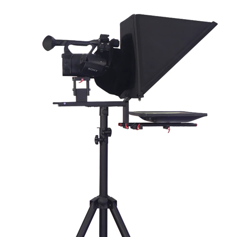 TYST Video TS-240 inch Broadcast Studio Teleprompter For DSLR Camera Computer Laptop Speech News Live Interview Prompte |