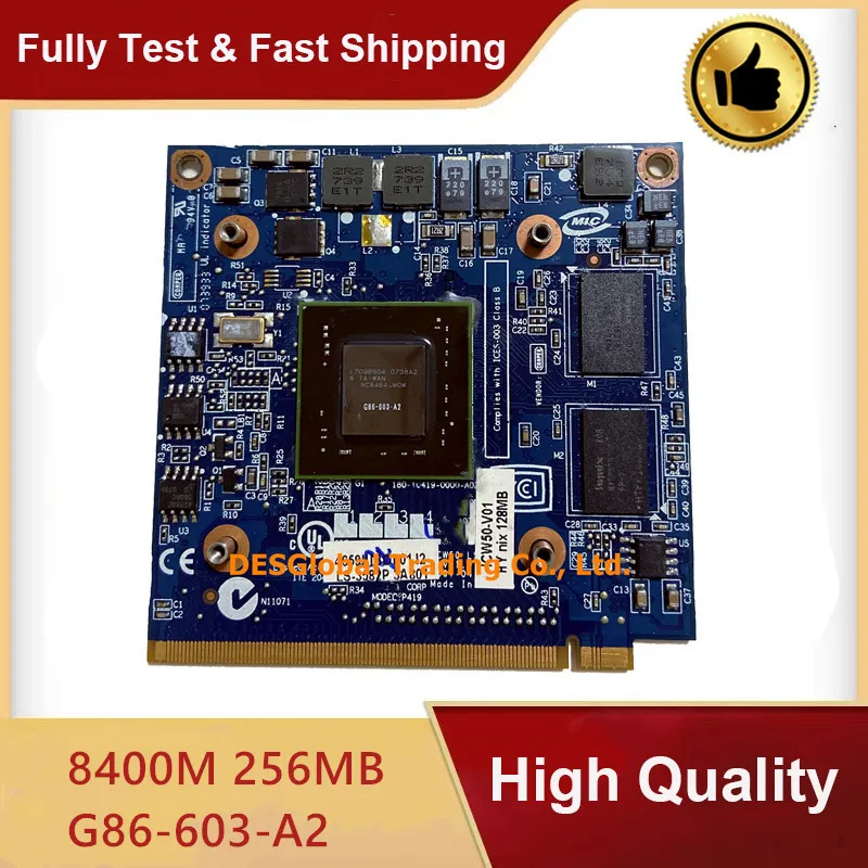 Оригинальная видеокарта 8400M GS 8400MGS DDR2 256 Мб для Acer Aspire 5920G 5520 5520G 4520 7520G 7520 7720G