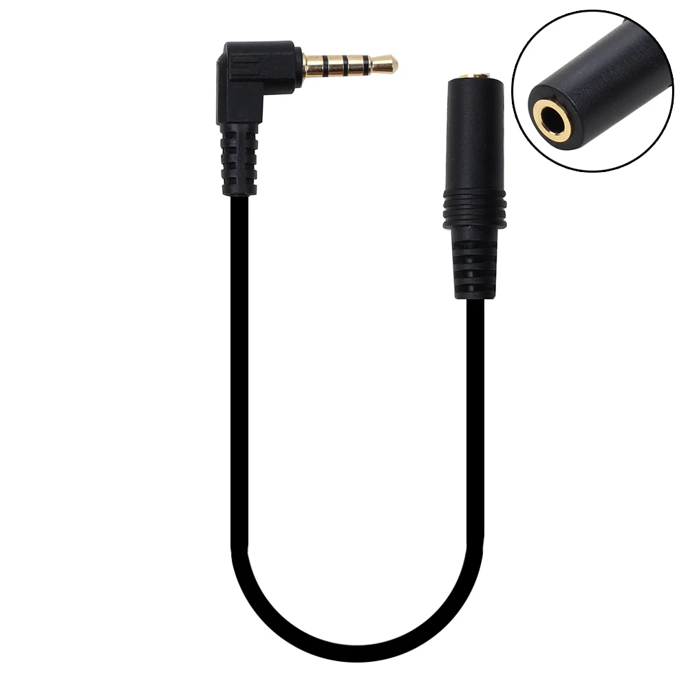 90 градусов локоть 4 полюса 3 5 мм штекер к гнезду удлинитель для наушников аудио