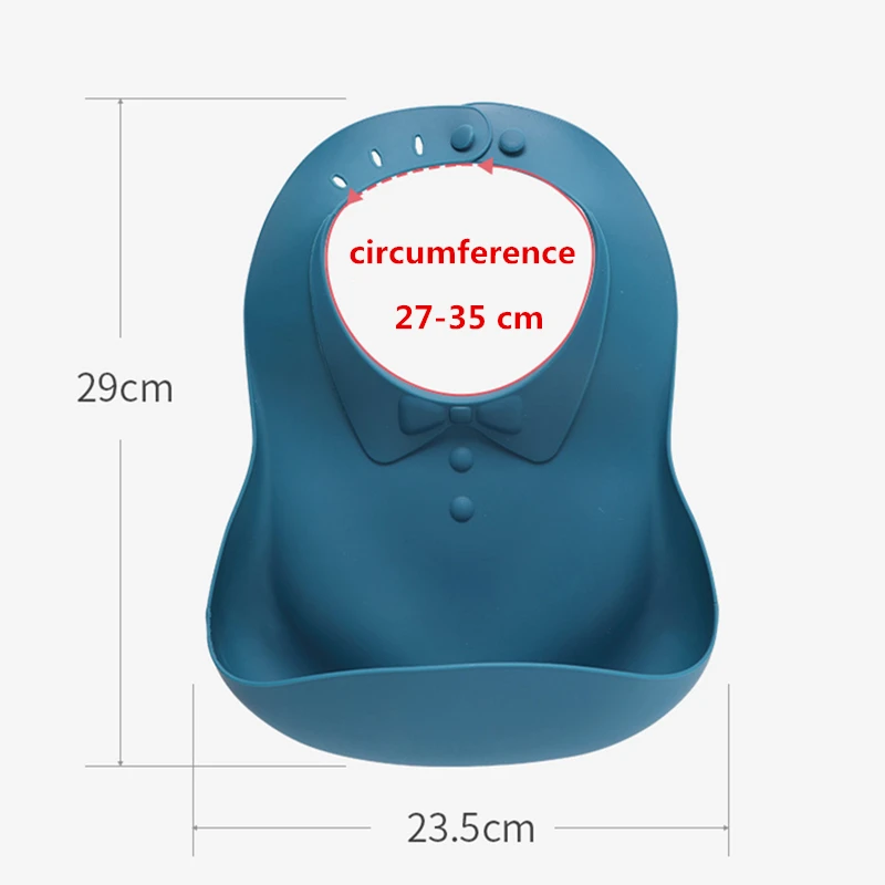 

Baby Bibs Waterproof Silicone Feeding Baby Burp Cloths Newborn Cartoon Apron Baby Scarf Adjustable Gentleman Bow Tie Bandana Bib