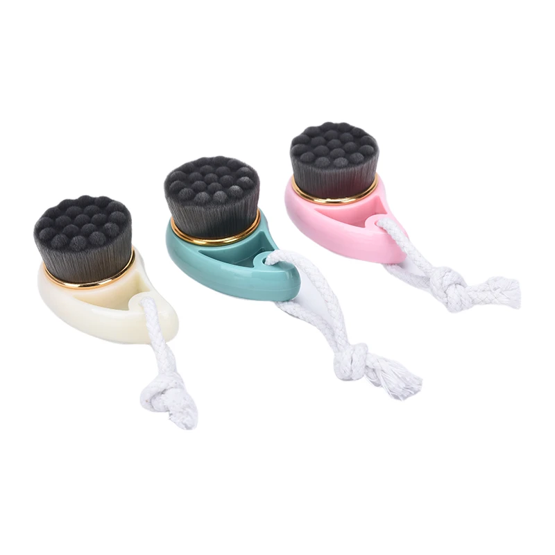 Щетка для лица из мягкого волокна очистки пор уход за лицом Массажер мытья кисти