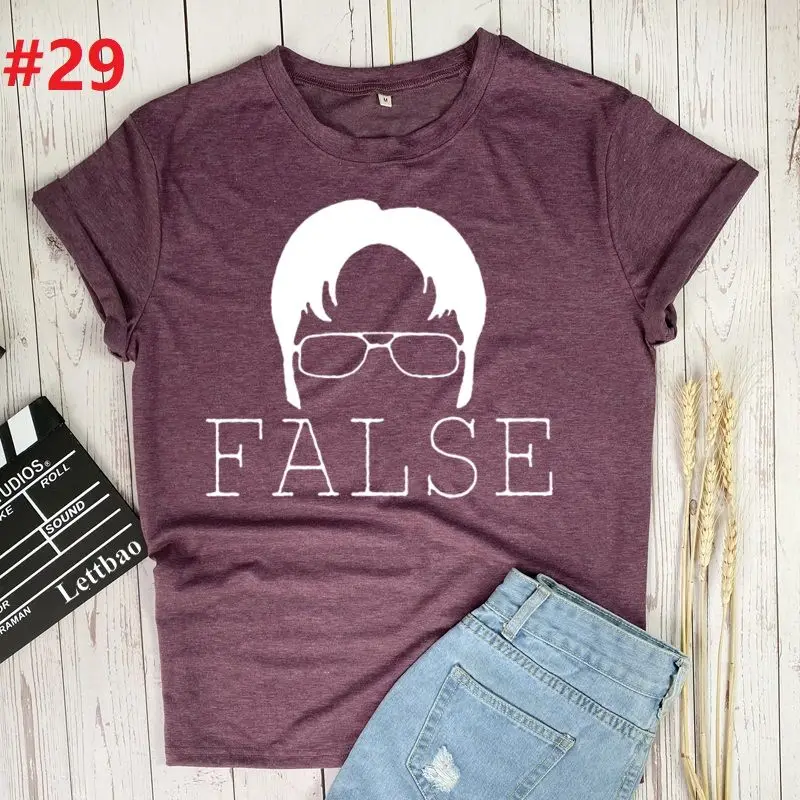 

The Office Letter Women 2021 Style Short Sleeve Spring Fashion Lady Clothes Print Tshirt Female Tee Top Ladies Graphic T-shirt