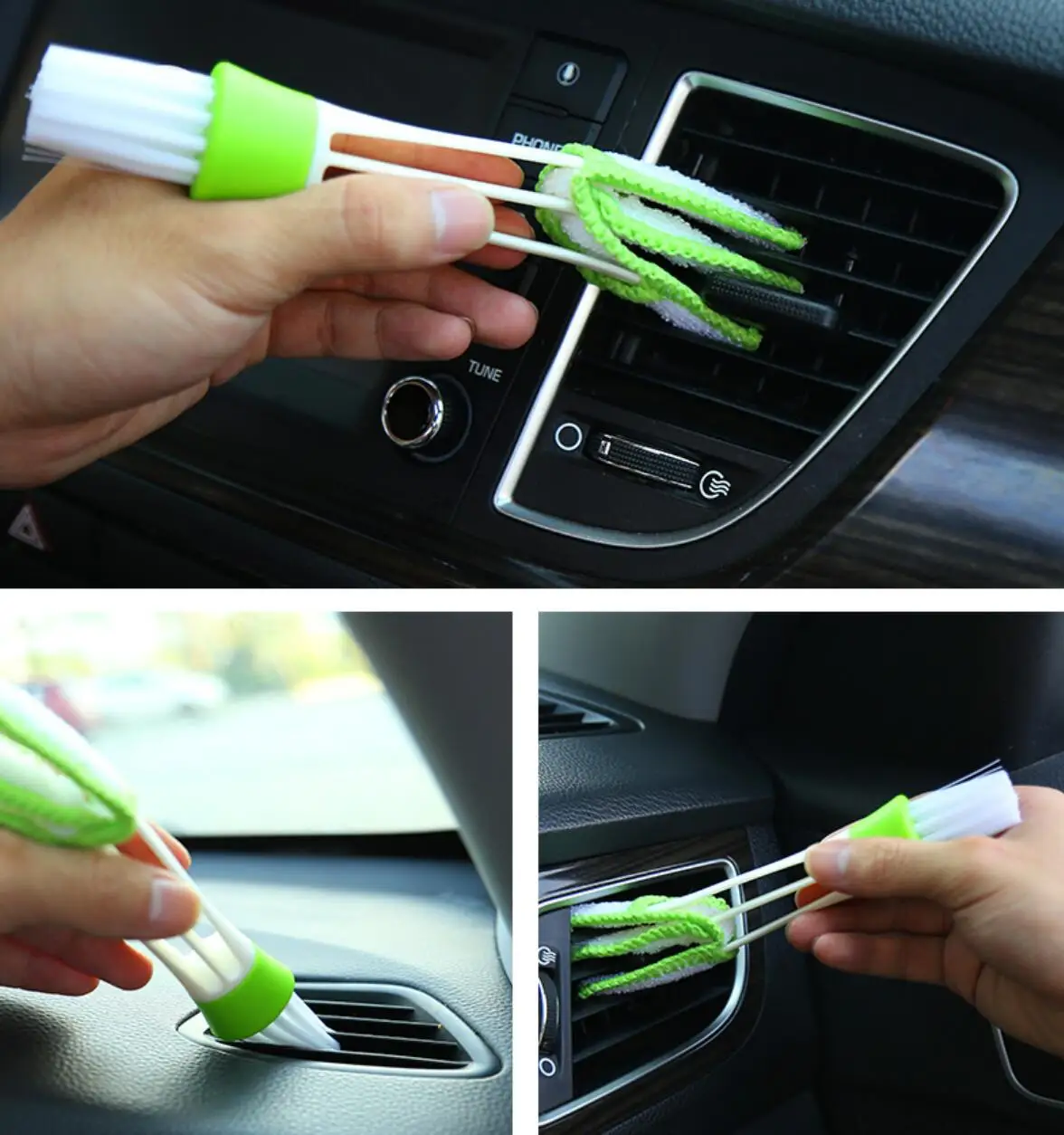 Автомобильный воздушный выход вентиляционная щетка интерьерные аксессуары для