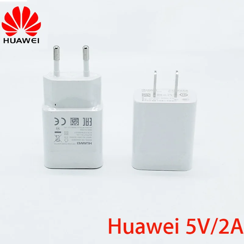 

Original huawei Charger 5V 2A for Huawei P9 lite P8 p smart Y9 2019 8A MediaPad T2 T3 M2 M3 lmicro usb cable Power Adapter
