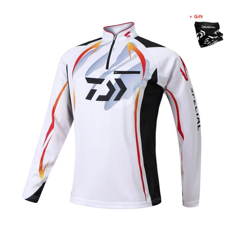 DAIWA Спортивная одежда для рыбалки на открытом воздухе мужские рубашки с длинным