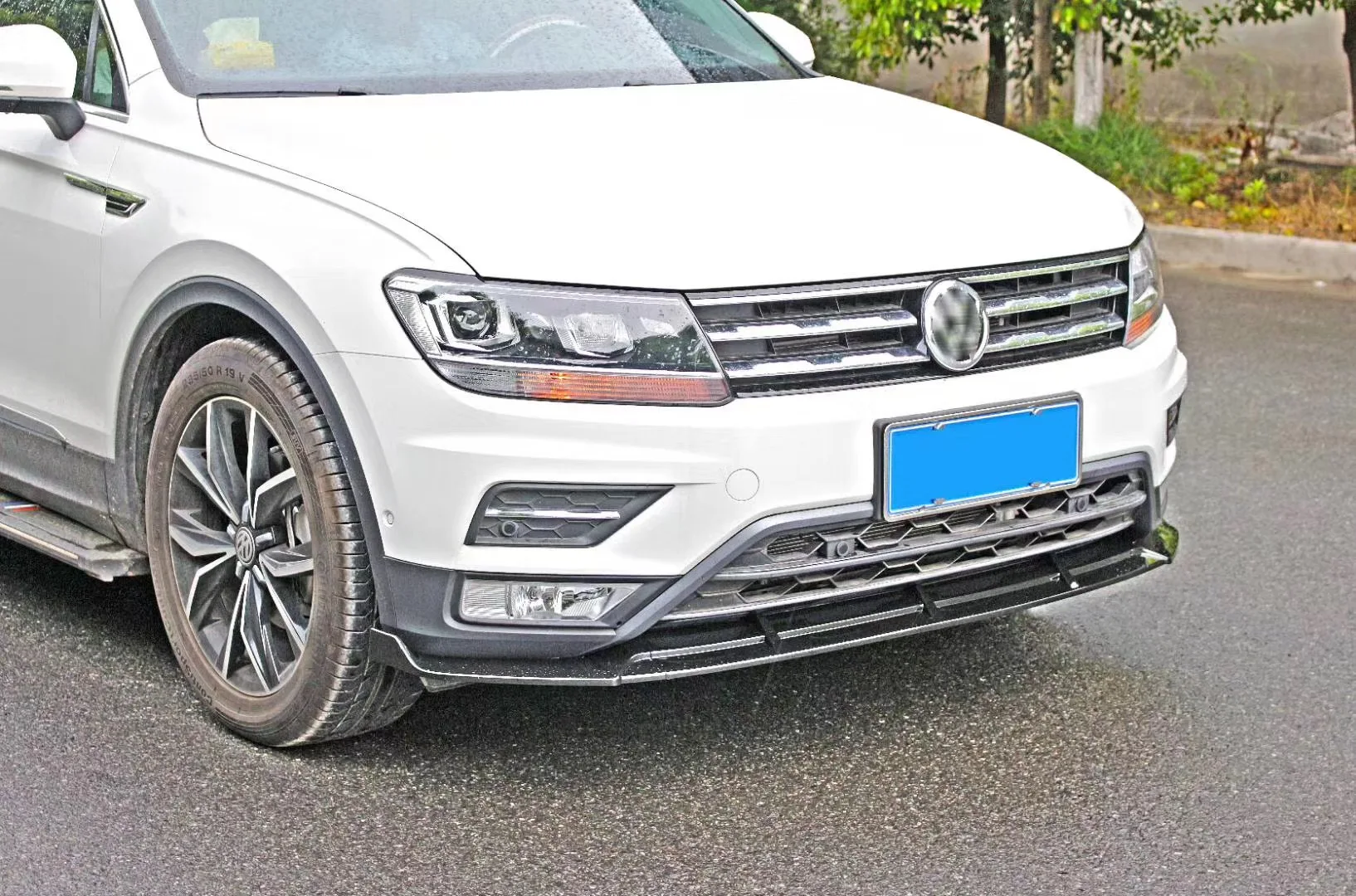 Для Volkswagen Tiguan Body kit спойлер 2017-2019 для ABS задний передний бампер диффузор защитные