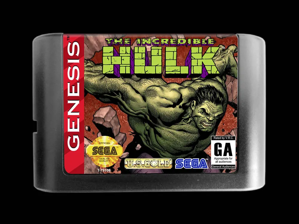 Игра MD: Невероятный Халк (версия США! Английский язык!) | Электроника
