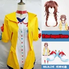 Костюм для косплея VTuber Inugami Korone, Женская милая униформа, костюм на Хэллоуин, карнавал, YouTuber, Необычные наряды, ботинки на заказ, YH