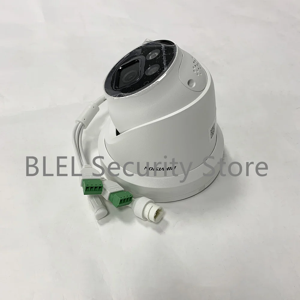Оригинальный Hikvision 8 Мп DS-2CD2386G2-IU POE IR встроенный микрофон AcuSense IPC фиксированная