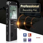 Перезаряжаемая ручка для записи, цифровой Аудио Диктофон, диктофон, mp3-плеер