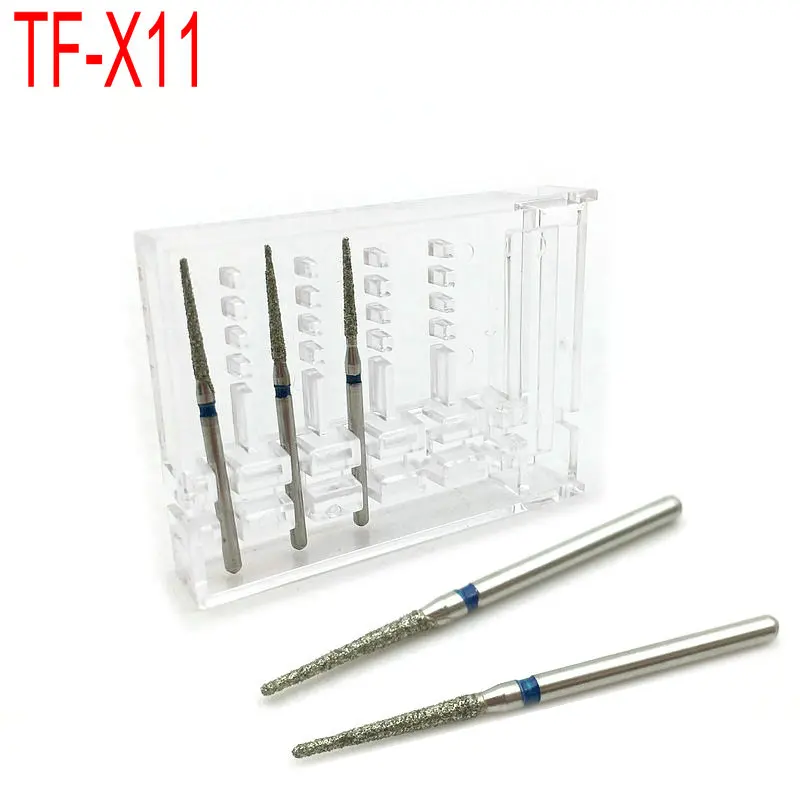 

TF-X11 High Speed Diamond Burs FG Dental Dia-burs for Teeth Whitening Dentistry Instrument