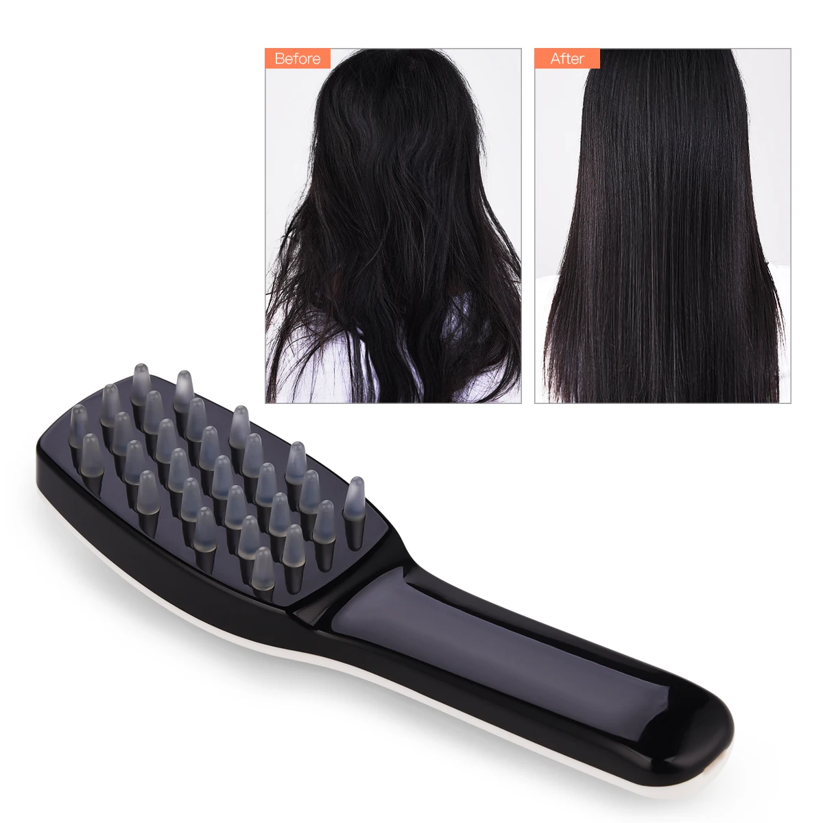 Массажная Расческа для фототерапии электрическая щетка головы акупунктурная