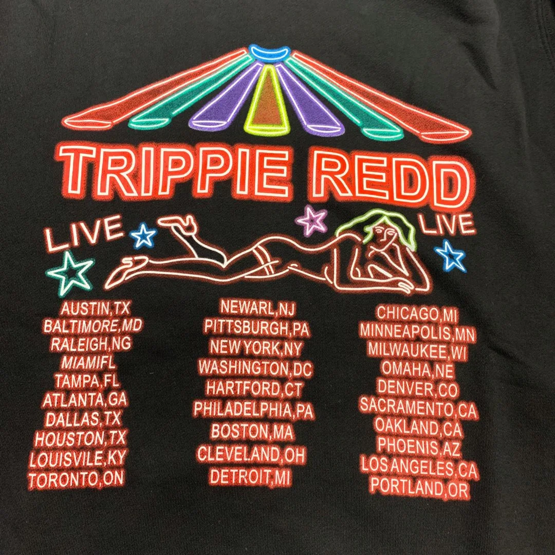 

Trippie Redd Merch Trippieland Printed Women Men Hooded Sweatshirt Hoodie Hiphop Oversized Men Casual Streetwear Hoodie Pullover