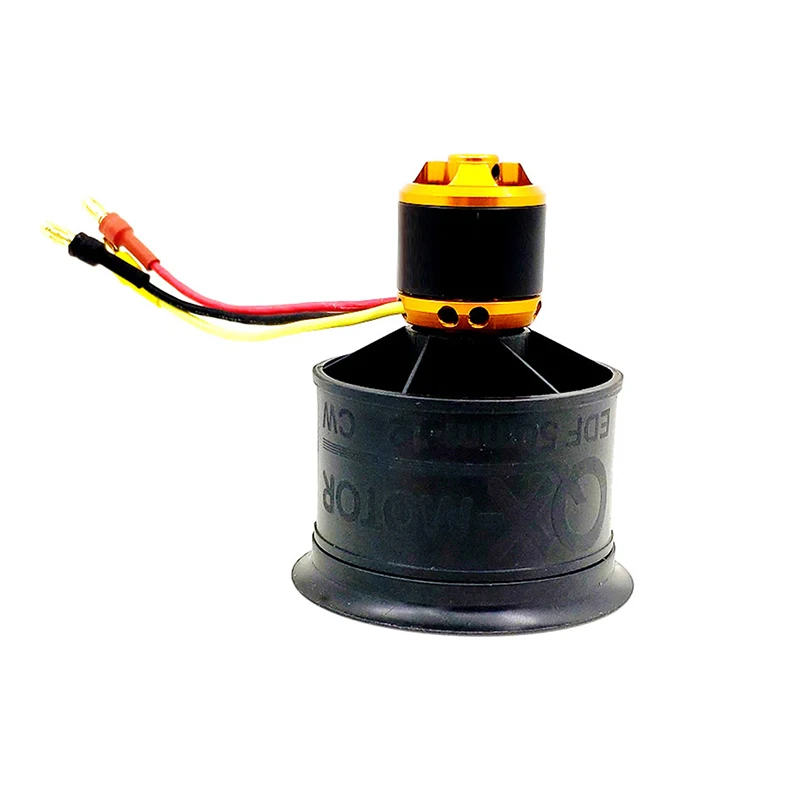 QX MOTOR 50mm 12 Paddle EDF Ducted Fan QF2611 3300 4000KV 4600KV 5000KV Brushless Motor CW CCW 3 4S для FMS RC Plane Вертолет|Детали