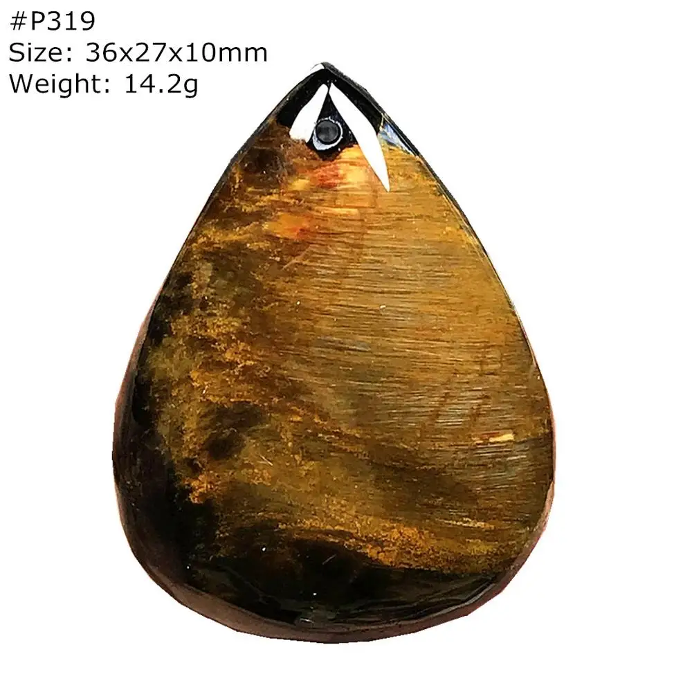 100% натуральный желтый синий подвеска из пьестерсита ювелирные изделия для