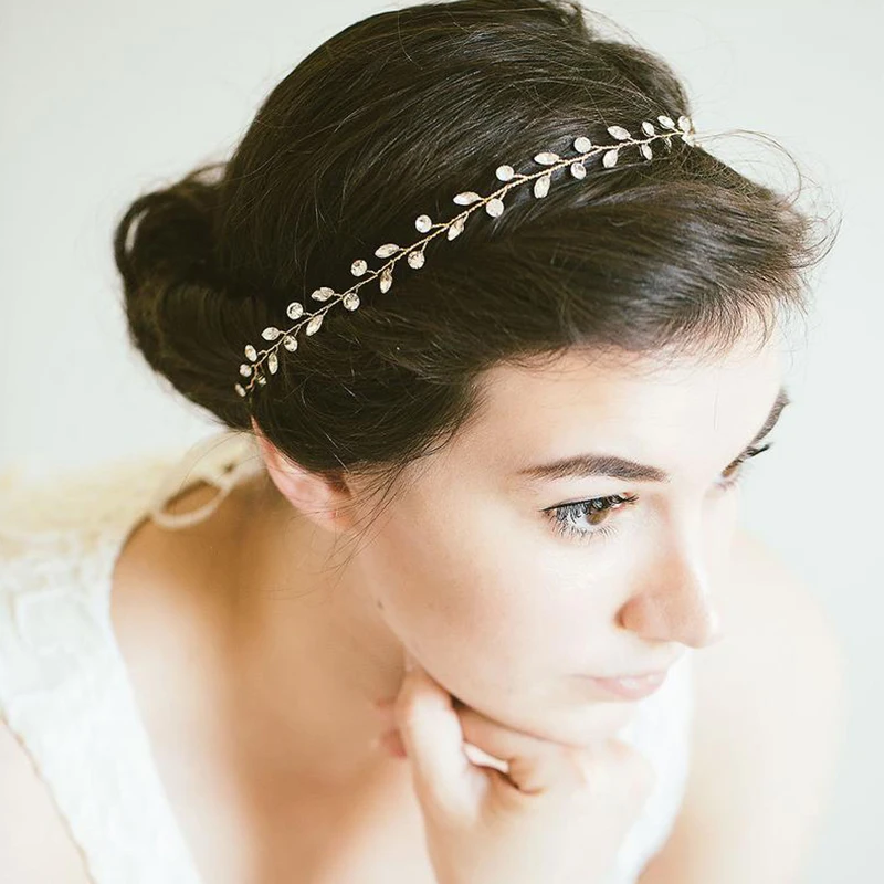 Женская повязка на голову с искусственным жемчугом | Украшения и аксессуары