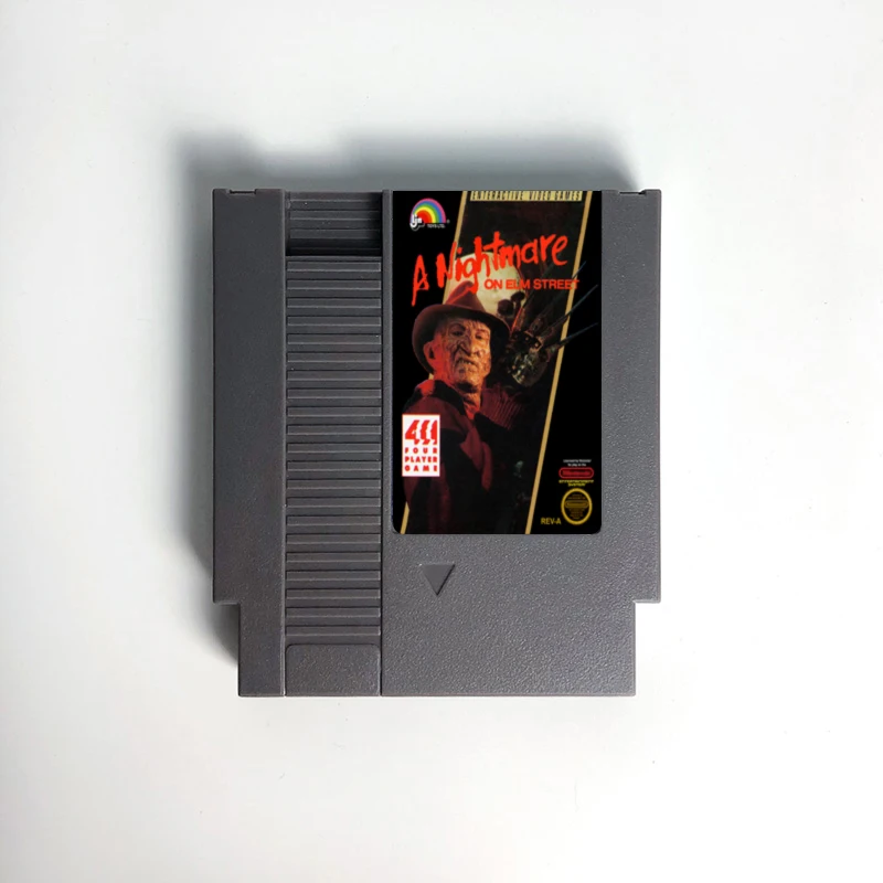 

"Кошмар на улице Вязов", A - Game картридж для консоли NES 72 Pin