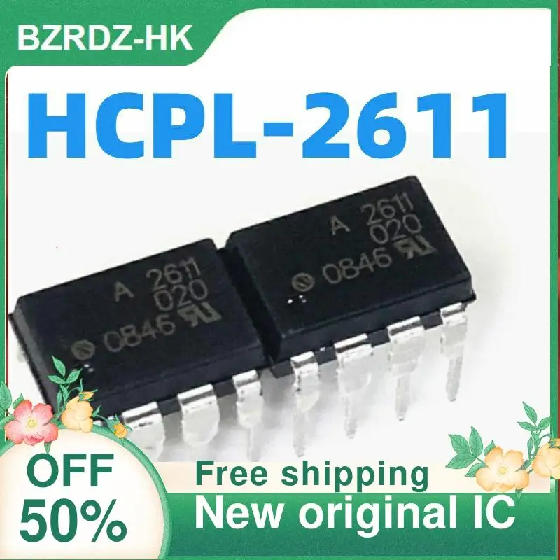 

1-20PCS HCPL-2611 DIP8 A2611V New original IC