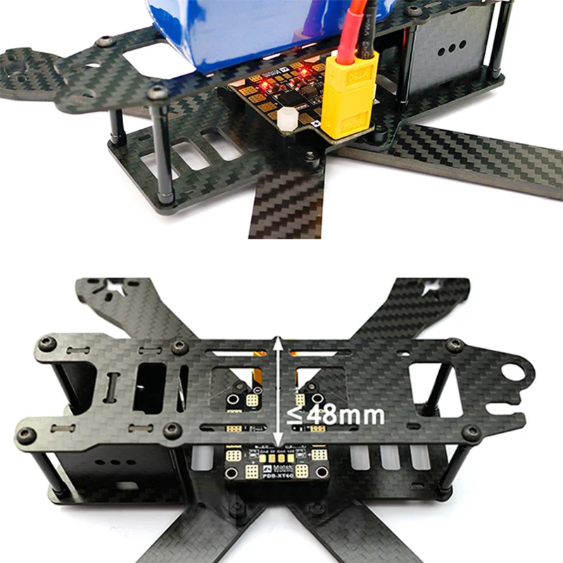 PDB XT60 Мощность распределительная плата BEC 5В 2A 12V 0.5A с штекер набор сделай сам для