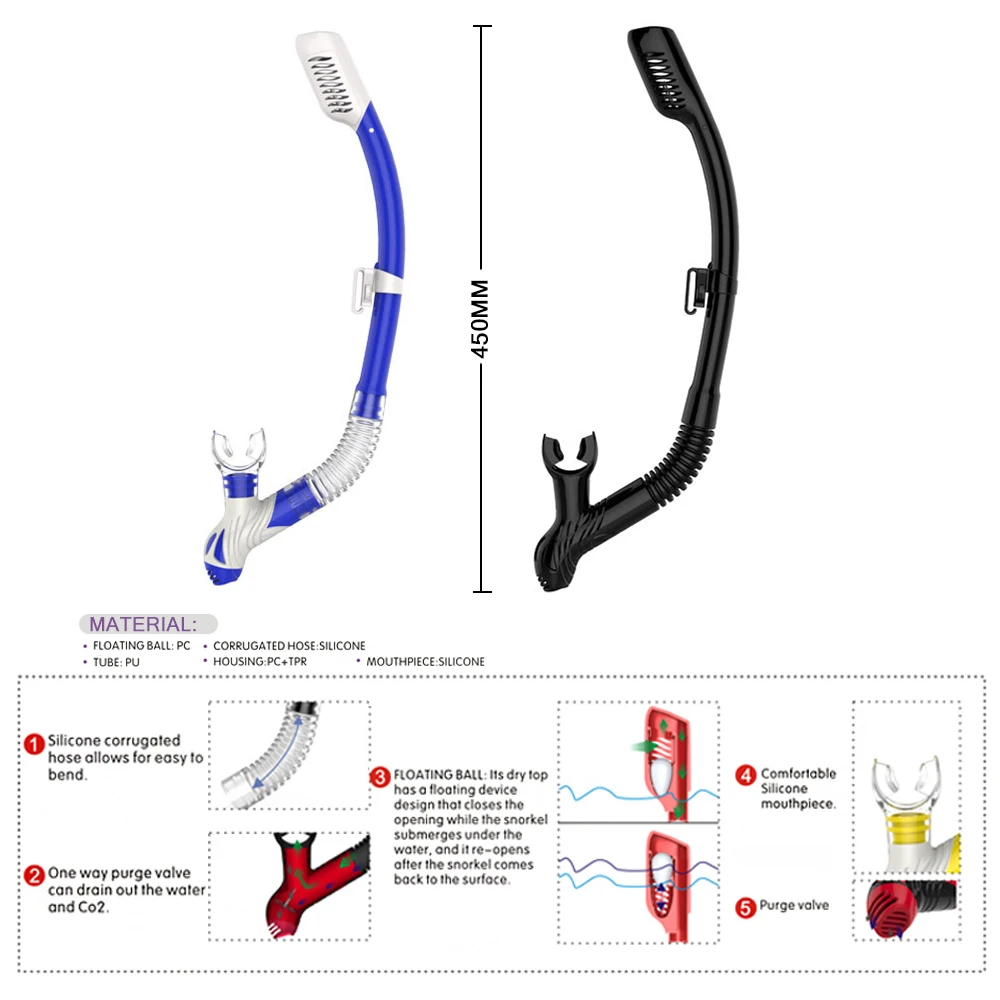 Защитные очки для подводного плавания комплект ласт ныряния с трубкой плавники
