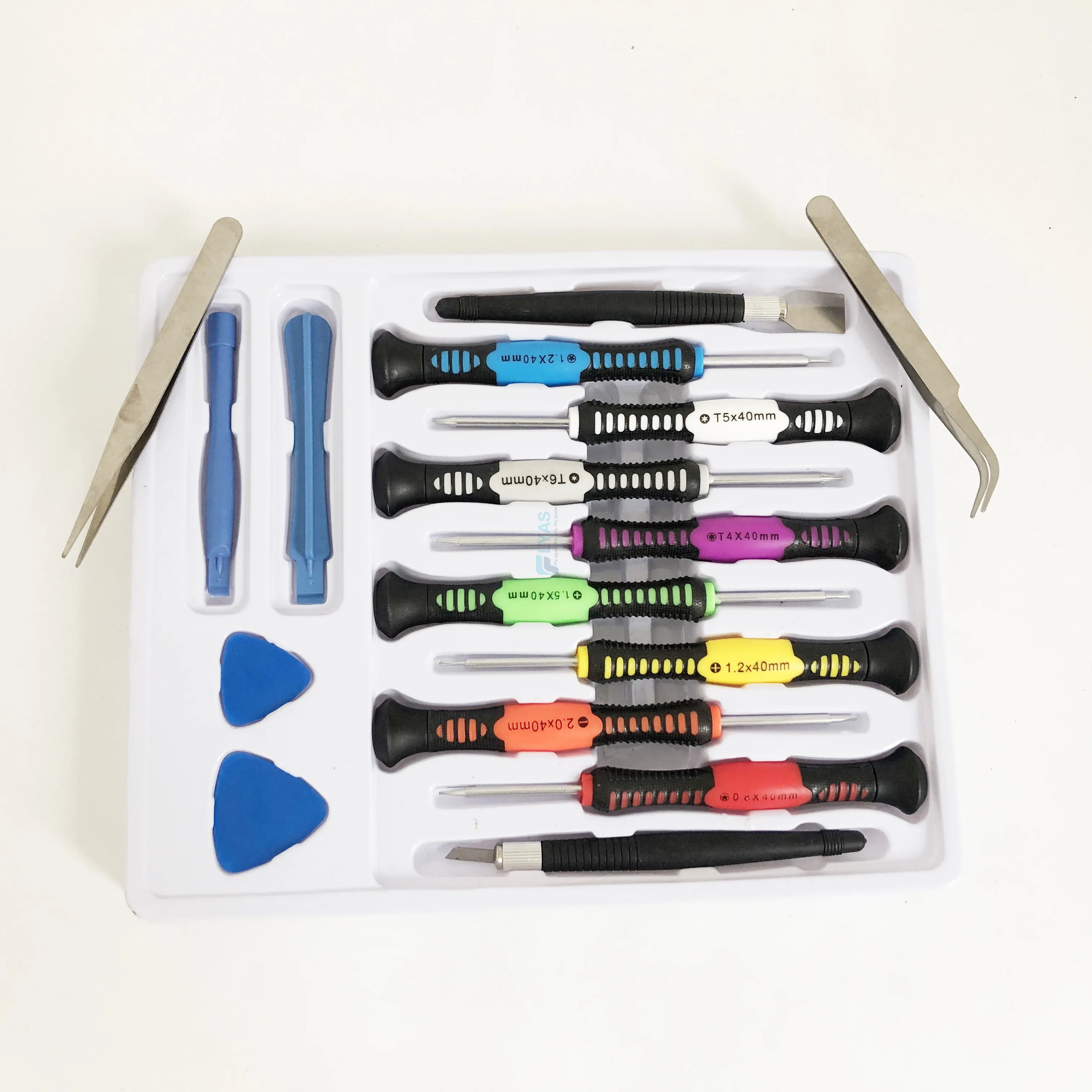Набор инструментов для точного ремонта дрона 16 в 1 отвертка пинцет скребок