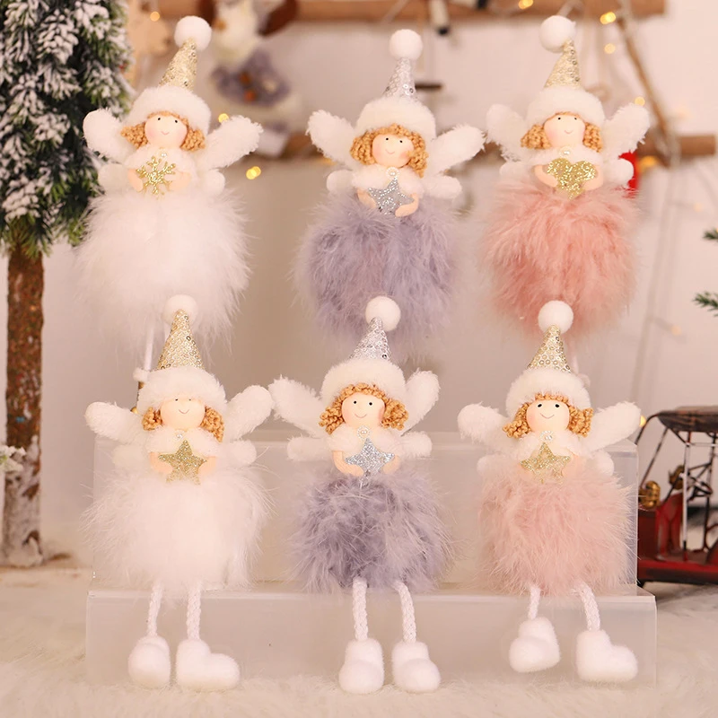 Домашний декор/DIY Дом/милый ангел настольное украшение/Рождественская елка