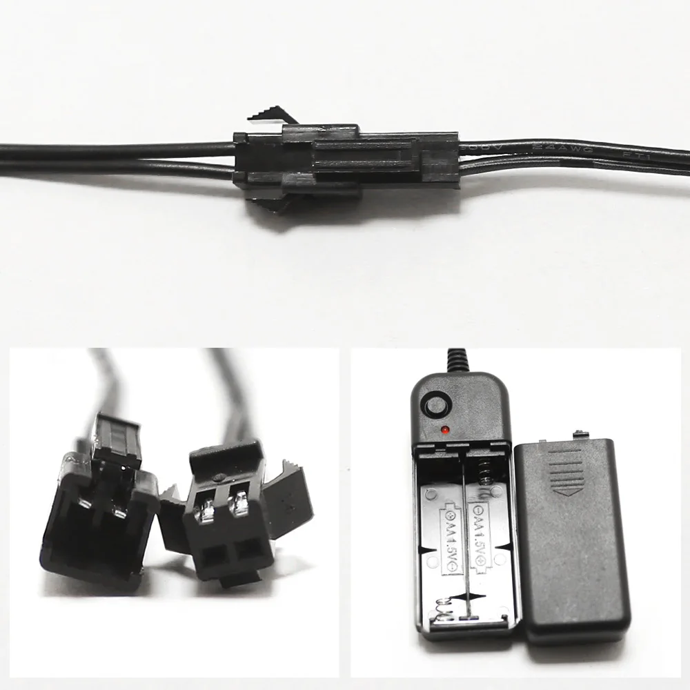 Neon Light El Led Wire Under Car Flexible Soft Tube Lights Christmas LED Strip Sign Anime/Body Woman/Rooms Rope RGB | Дом и сад