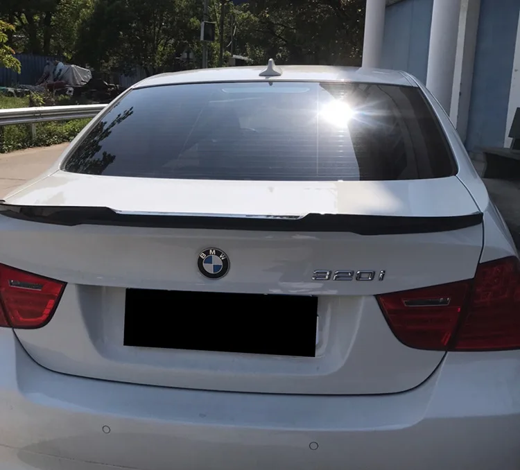 

Новинка 2019, подходит для 05-12 E90 монтаж лезвия M4, яркий Bla Carbon w 3-series Tail