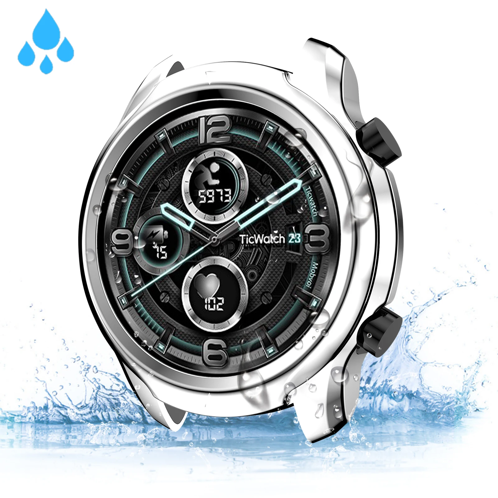 Защитный чехол из ТПУ защитный для часов TicWatch Pro 3 умных носимых
