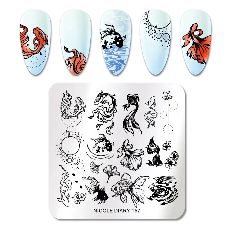 Николь дневник симпатичная панда прямоугольная штамповка шаблон 12*6 см наклейка