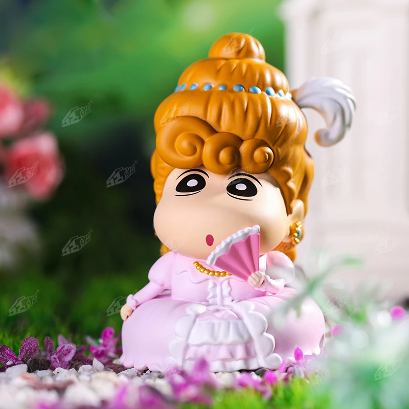 Глухая коробка подлинный Crayon Shin chan путешествие по всему миру серия трендовая