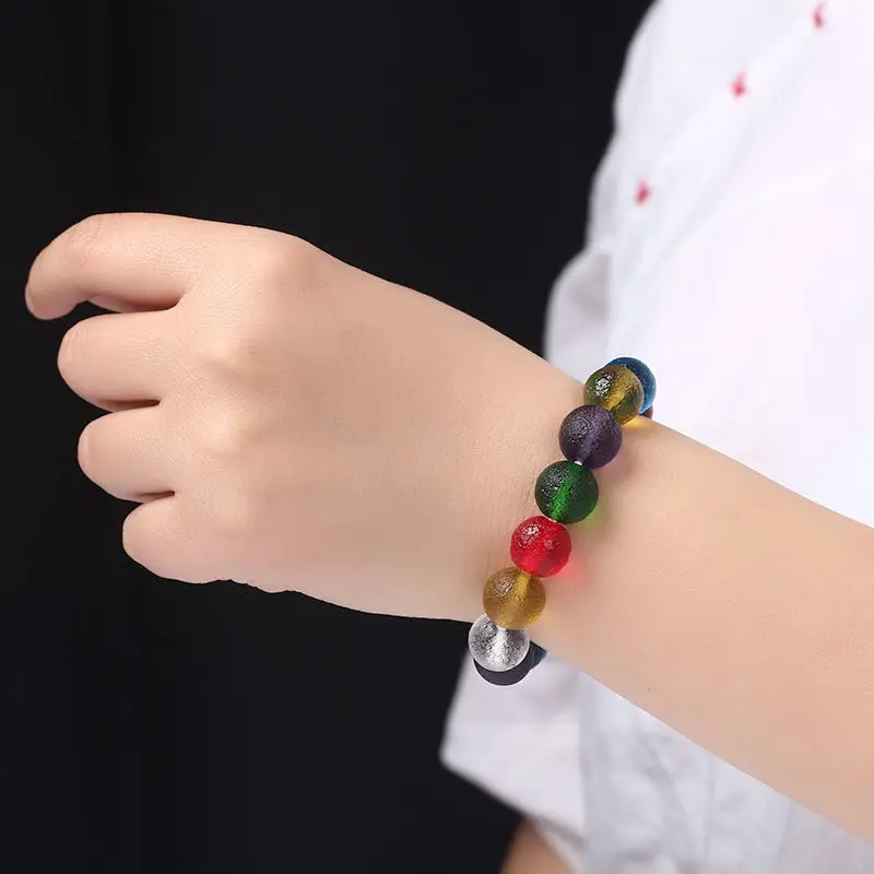 1 шт. Радужный Чешский метеоритный браслет редкий драгоценный камень женский