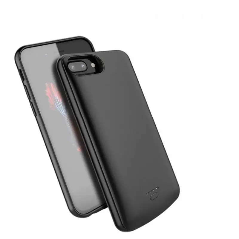 Чехол для зарядки аккумулятора 4000/5000/5500 мАч iPhone 5 5S SE 6 6s 7 8 plus X XS Max XR тонкий чехол +