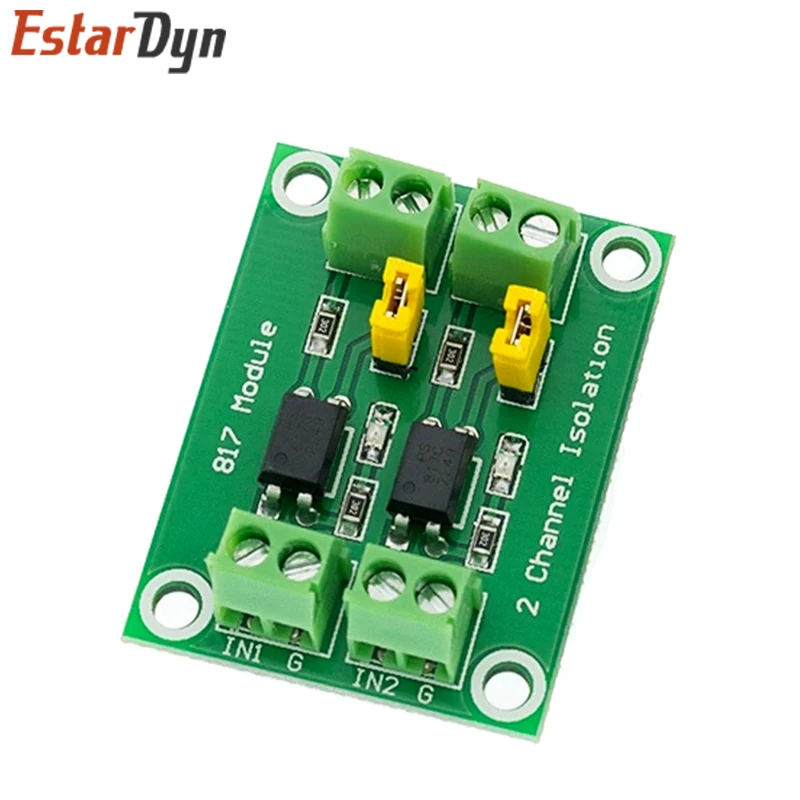 PC817 2 4 канальная оптопара изоляционная плата преобразователь напряжения адаптер