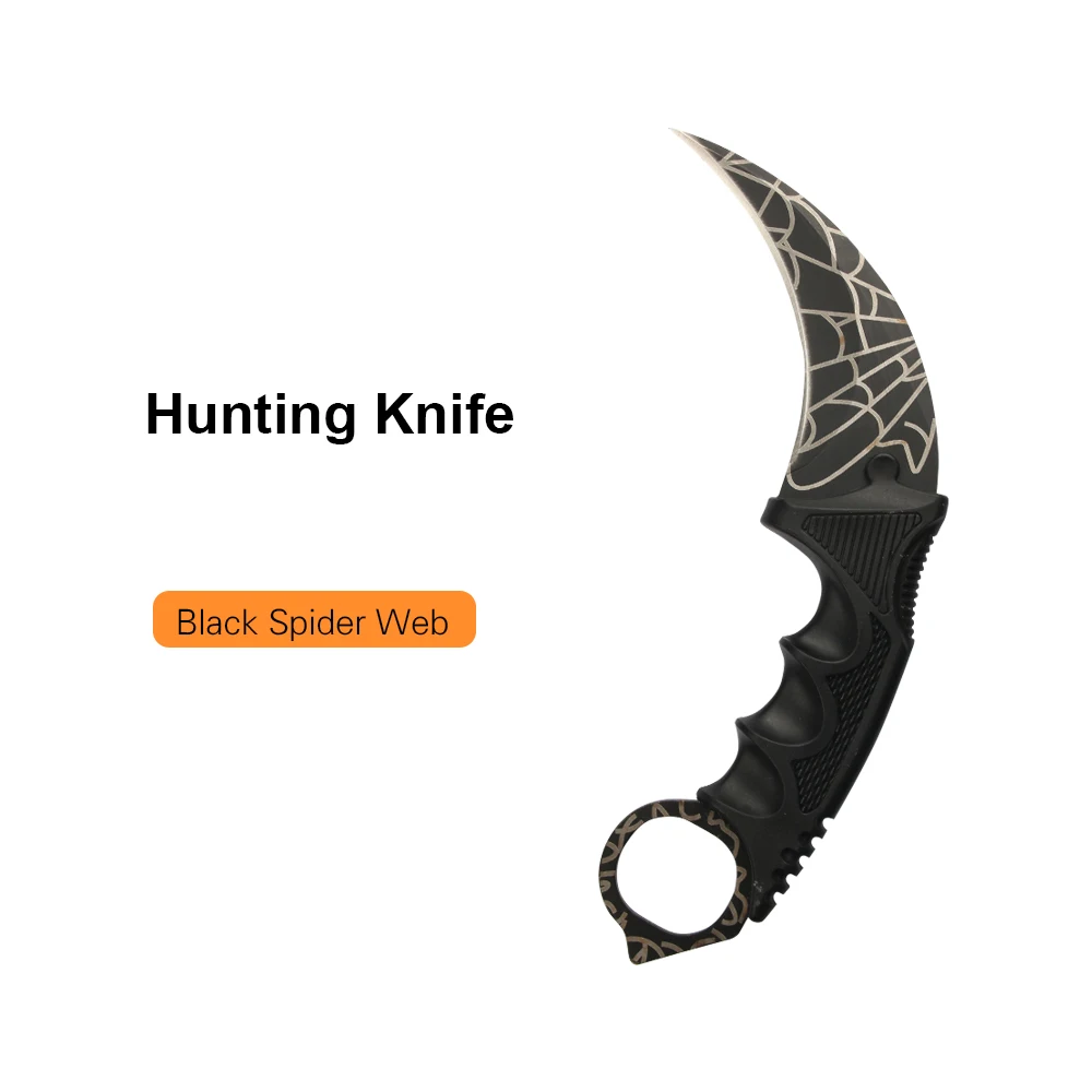 Black Spider Web JelBo походный охотничий нож с ножной Karambit нож портативный карманный складной нож лезвие из нержавеющей стали - Цвет: Black Spider Web