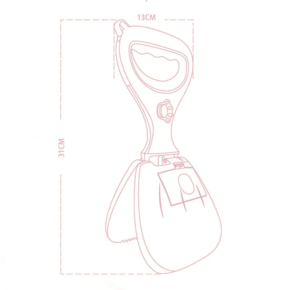 

Pet Dog Pooper Scoopers Easy Pick Up Outdoor Convenient Waste Picker Shovel Dispenser Cat Dog Toilet Picker Pet Cleaning Tool