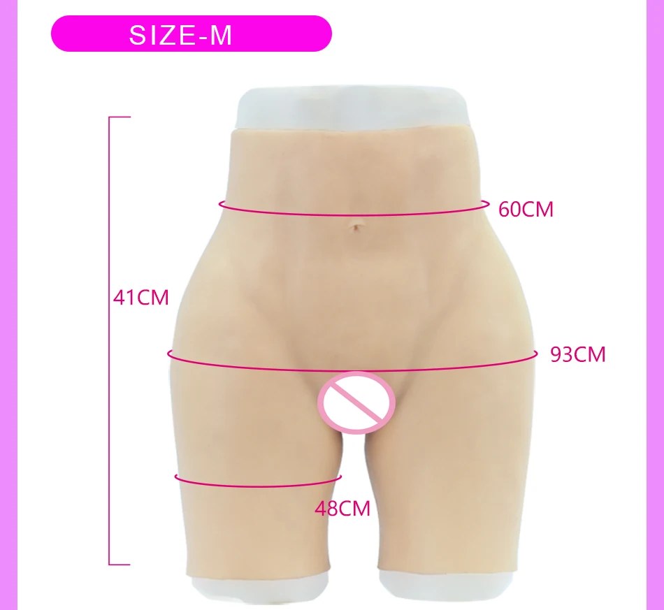 Crossdresser hip enhancer силиконовые трусики Drag queen Shemale для трансвеститов транссексуалов влагалища ягодицы мягкое нижнее белье