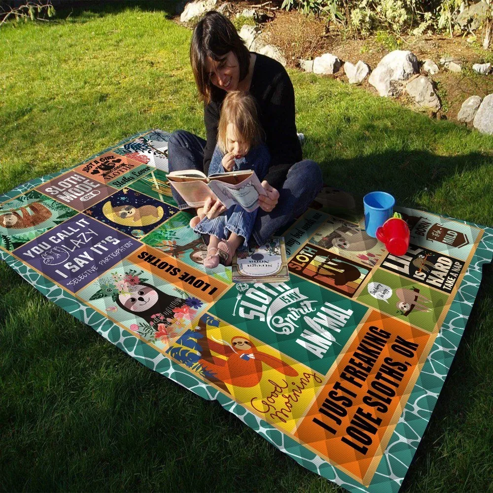 Cute Monkey Printed Home Sofa Cover Quilt Queen Size Kids Adult Warm Blankets For Beds Soft Outdoor Camping | Дом и сад