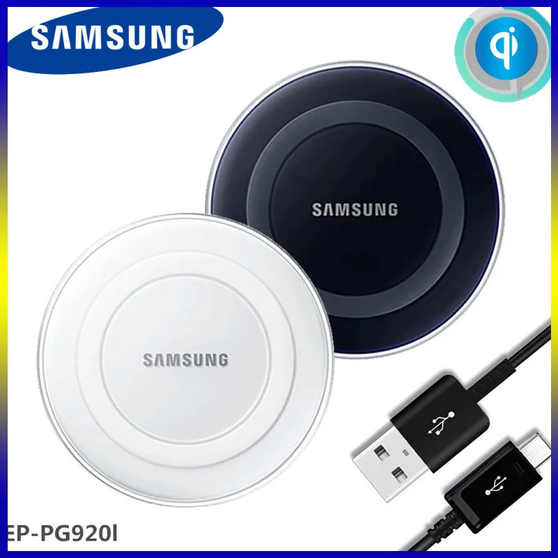 

Samsung Galaxy S6 S7 Edge Qi Wireless Charger 10W Original Charge Pad Apply To S8 S9 S10 Plus Note 5 For IPhone 8 9 Plus X Xs Xr