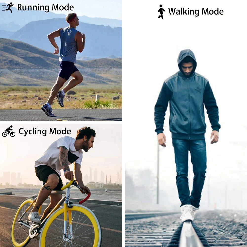 Bluetooth шагомер часы ремешок калорий для женщин и мужчин водонепроницаемый