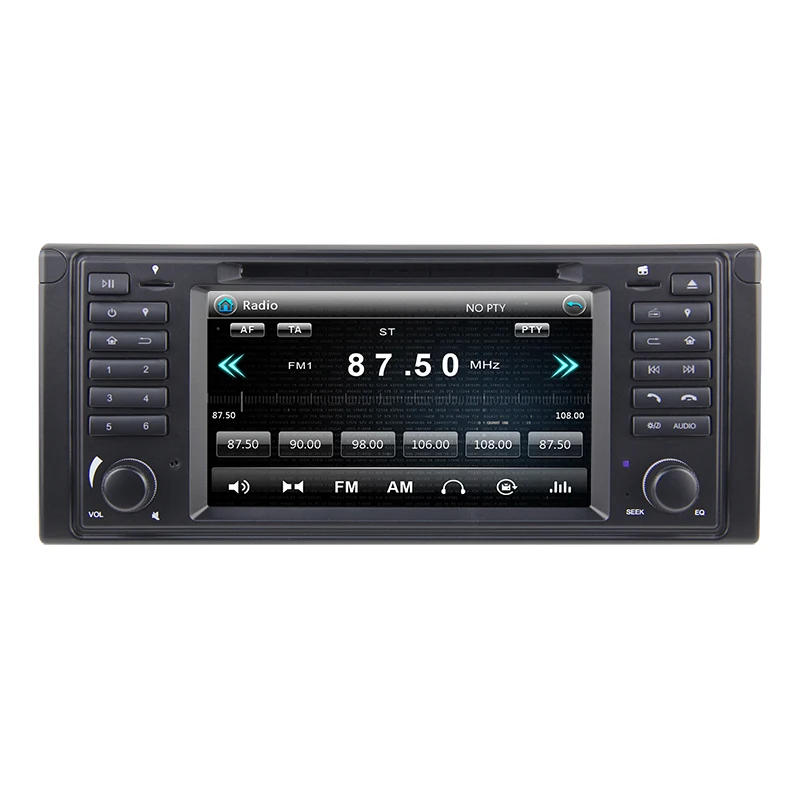 Автомагнитола Eunavi 1 Din 7 ''с GPS навигацией стерео для BMW E39 1996 2003 E53 X5